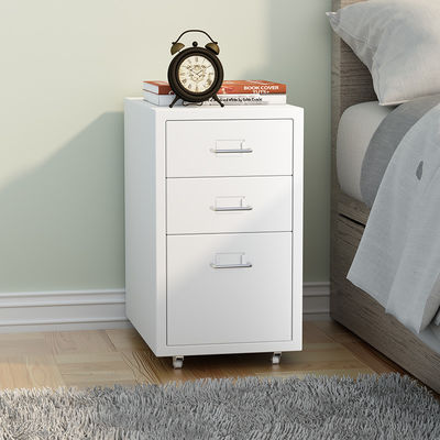 κινητό μέταλλο Nightstand συρταριών