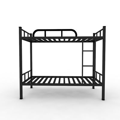 Ισχυρό Bedbase κρεβάτι κουκετών μετάλλων παιδιών χρώματος κοιτώνων μαύρο γκρίζο