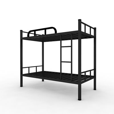 Ισχυρό Bedbase κρεβάτι κουκετών μετάλλων παιδιών χρώματος κοιτώνων μαύρο γκρίζο