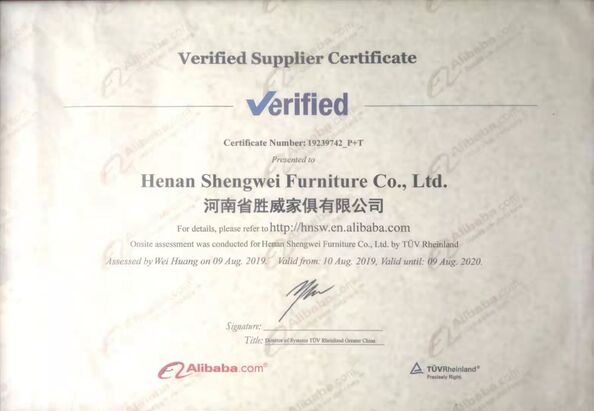 Κίνα Luoyang Metaniture Trading Co., Ltd. Πιστοποιήσεις